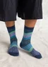 “Siv” organic cotton socks (indigo blue L/XL)