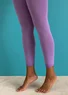 Striped leggings in recycled polyamide (purple cosmos/aster L)