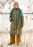 Manteau "Svalbard" en tissu matelassé en coton biologique tissé (aubépine M)