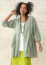 Woven organic cotton smock blouse - hopper