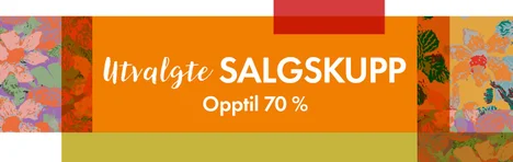 Utvalgte salgskupp – opptil 70 %