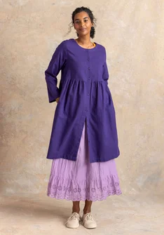Kleid „Vendela“ aus Bio-Baumwollgewebe - nachthimmel