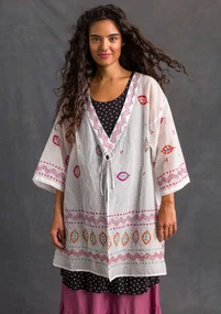 Kimono «Create» i bomull - ubleket