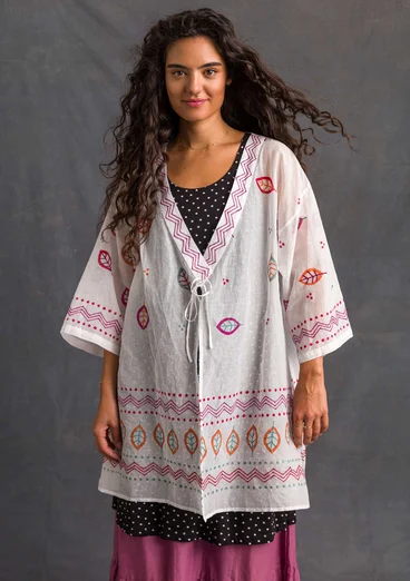 Kimono «Create» i bomull - ubleket