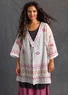 Kimono «Create» i bomull (ubleket XL)