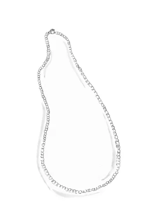 Silberkette - silber