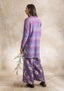  “Bello” long cardigan in alpaca/wool blend hyacinth thumbnail
