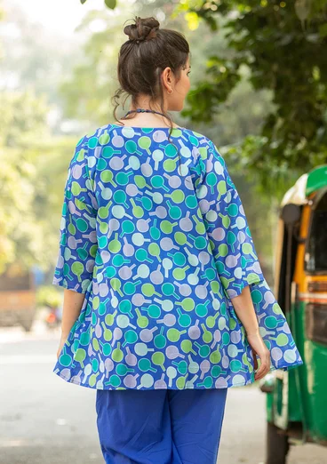 Bluse „Ping“ aus Bio-Baumwolle - lavendel
