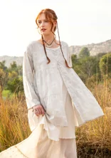 “Cirrus” artist’s blouse in organic cotton - oblekt