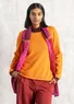 “Tove” organic/recycled cotton favourite sweater (physalis XL)