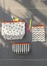 “Tripp-Trapp-Trull” organic cotton toiletry bag set (black One Size)