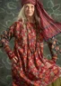 Robe "Vinita" en coton biologique tissé (bois de rose XL)