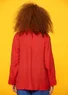 Blazer „Margit“ aus Leinen/Modal-Gewebe (papageienrot M)