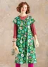 Kleid „Peony“ aus Öko-Baumwolle/Modal (dunkelsmaragd M)