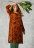 Velourskleid „Paraguay“ aus Bio-Baumwolle/Recycling-Polyester (bernstein XS)