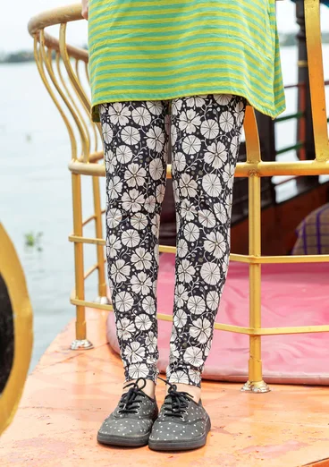 Leggings «Cress» i lyocell/elastan - svart