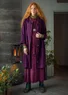 Robe en lin tissé (allium M)