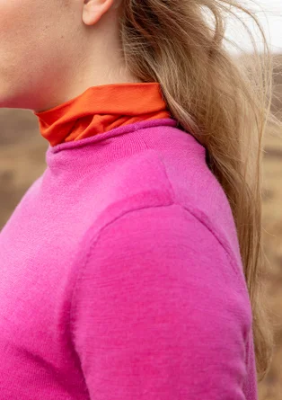 Feinstrick-Pullover aus zarter Wolle - weidenröschen