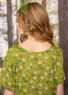Jerseykjole "Myren" i modal (avokado XL)