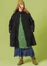 Manteau « Mynta » en laine/polyester recyclés (noir L)