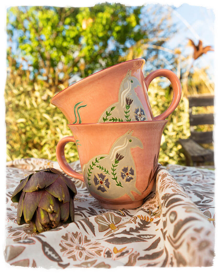 “Pålle” ceramic tea mug