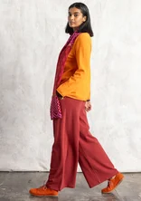 Jerseyhose aus Bio-Baumwolle - rooibos