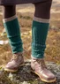 Strickstulpen aus Wollgemisch (dunkeljaspis-melange Einheitsgröße)