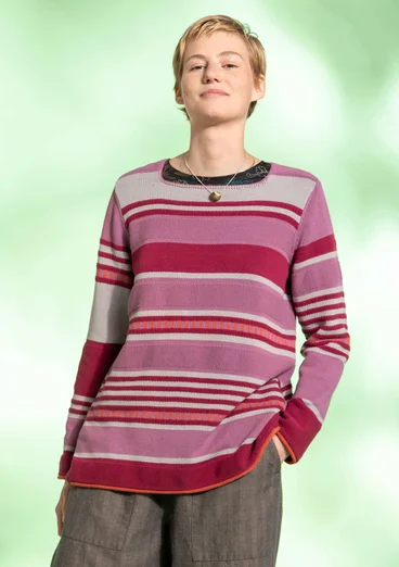 “Alfrida” recycled cotton sweater - heather