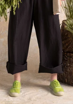 Sneakers "Cordelia" en tissu - kiwi