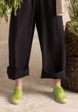 Sneakers "Cordelia" van textiel - kiwi
