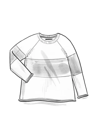 Lambswool sweater - cochineal