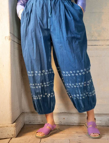 Pantalon « Buij » en coton biologique - indigo