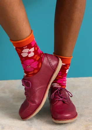 Nappa lace-ups - light cyclamen