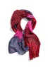 “Kelly” organic cotton scarf (aubergine One Size)