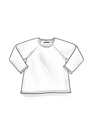 Pull en coton biologique/lyocell - pourpre