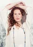 Tunique en tissu de coton biologique/viscose (écru S)