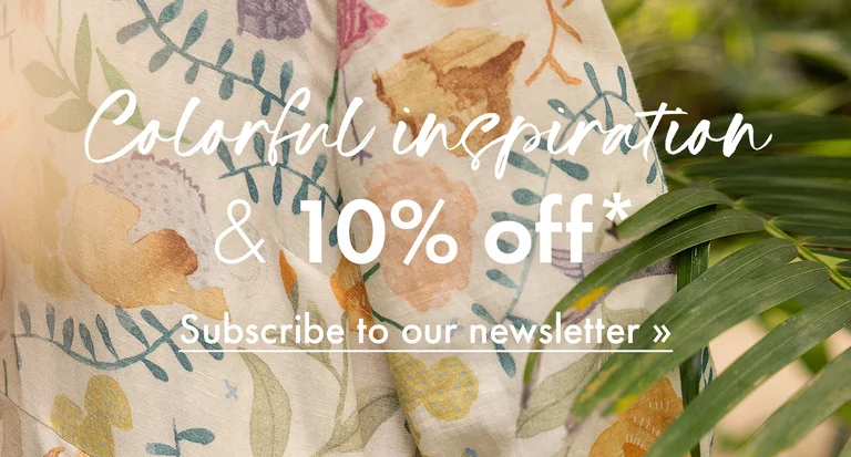 Colorful inspiration & 10% off