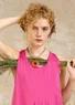 
Collier « Gujarat » en bois recyclé (brique Taille unique)
