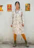 “Mongolia” lyocell/elastane jersey dress (natural L)