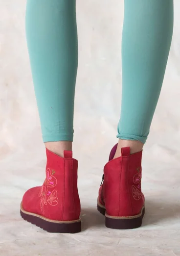 Jodhpur-Stiefeletten „Festival“ aus Nubukleder - rosenholz
