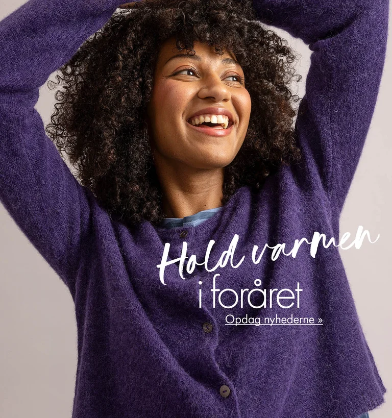 A collage of women wearing knitwear with geometric patterns from Gudrun Sjödén.