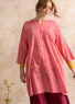Kleid „Serafina“ aus Öko-Baumwollgewebe (flamingo M)