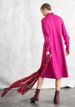 Jerseykleid aus Bio-Baumwolle - cerise