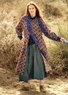 “Gjusta” woven organic cotton dress (old rose S)