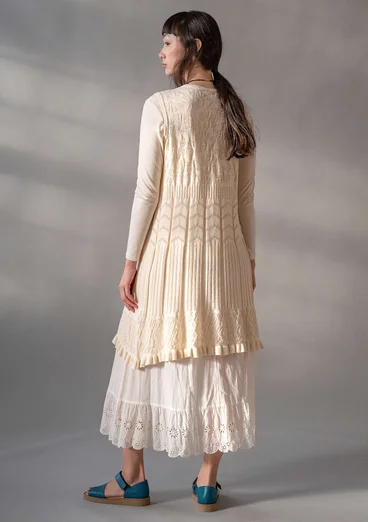 Strickkleid „Raya“ aus Bio-Baumwolle - ungefärbt