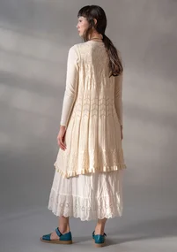 Strickkleid „Raya“ aus Bio-Baumwolle - ungefärbt