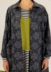 Kåpe «Cress» i økologisk bomull - svart