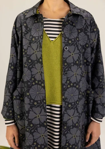 Kåpe «Cress» i økologisk bomull - svart