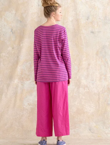 Organic cotton striped essential sweater - hibiskus0SL0midsommarblom