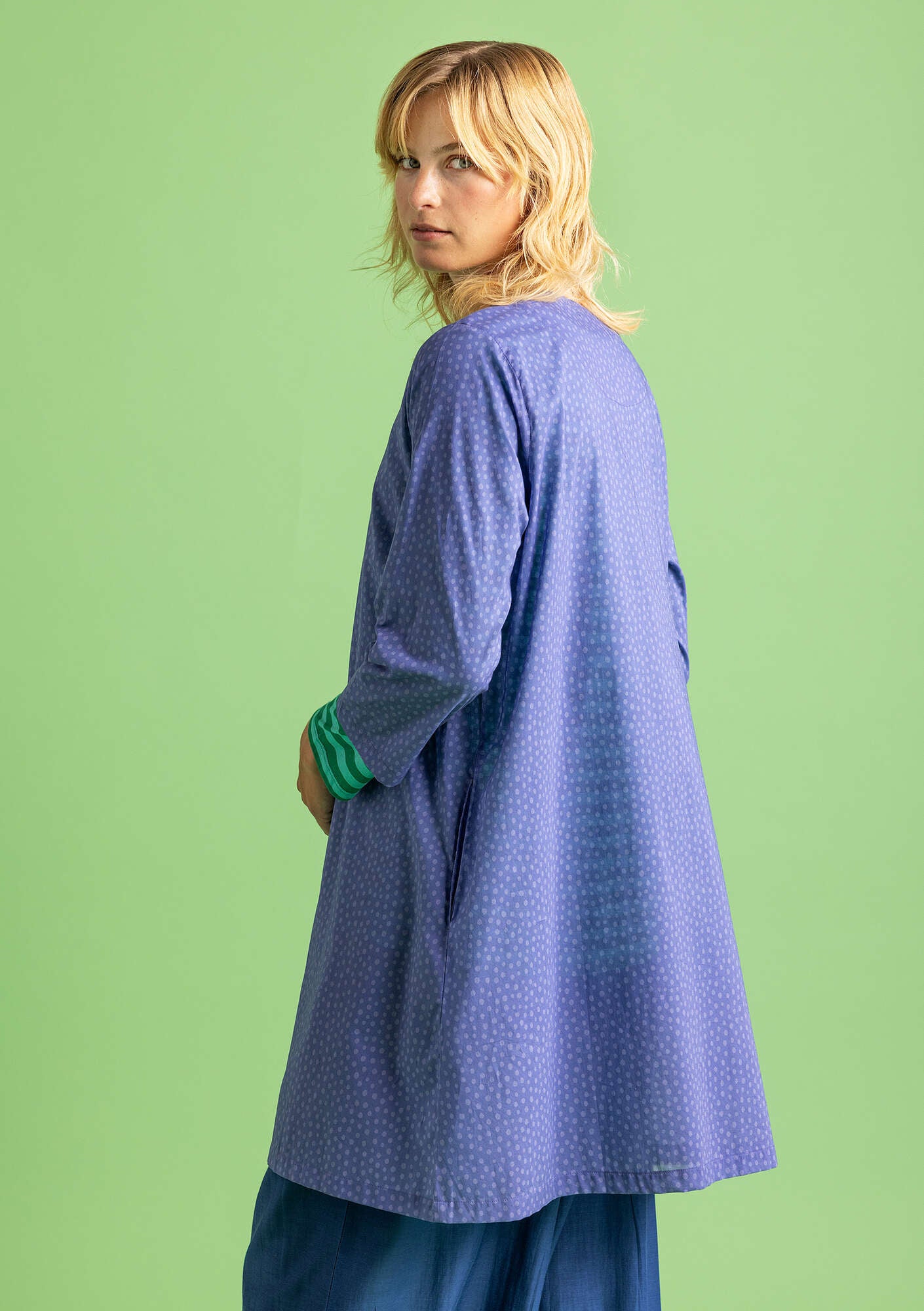 Monika” woven organic cotton tunic gudrunsjoden.com